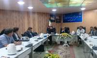 جلسه بررسی مسائل و مشکلات داروخانه های شهری و روستایی شهرستان میناب