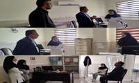 بازدید سرپرست شبکه بهداشت میناب از مرکز خدمات جامع سلامت تیرور