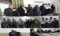 برگزاری مراسم سوگواری شهادت حضرت فاطمه زهرا(س) در مرکز بهداشت شهرستان میناب