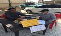 همزمان با هفته گرامیداشت سالمندان، میز خدمت سلامت در مصلی نمازجمعه میناب پذیرای نمازگزاران بود. 