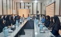 برگزاری نشست «جهاد تبیین» در شبکه بهداشت و درمان شهرستان میناب