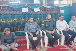برپایی میز خدمت و ارایه خدمات سلامت محور در مسجد جامع توکهور-هشتبندی