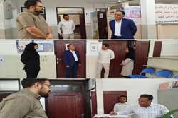 بازدید سرپرست شبکه بهداشت میناب از مرکز خدمات جامع سلامت گوربند