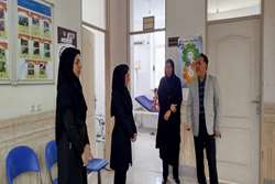 بازدید رئیس مرکز بهداشت شهرستان میناب از مرکز جامع سلامت زهوکی و بررسی میدانی روند ارائه خدمات بهداشتی