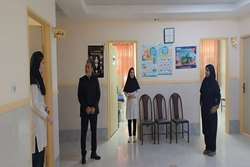 بازدید میدانی رئیس مرکز بهداشت شهرستان میناب از مرکز خدمات جامع سلامت سرباران میناب